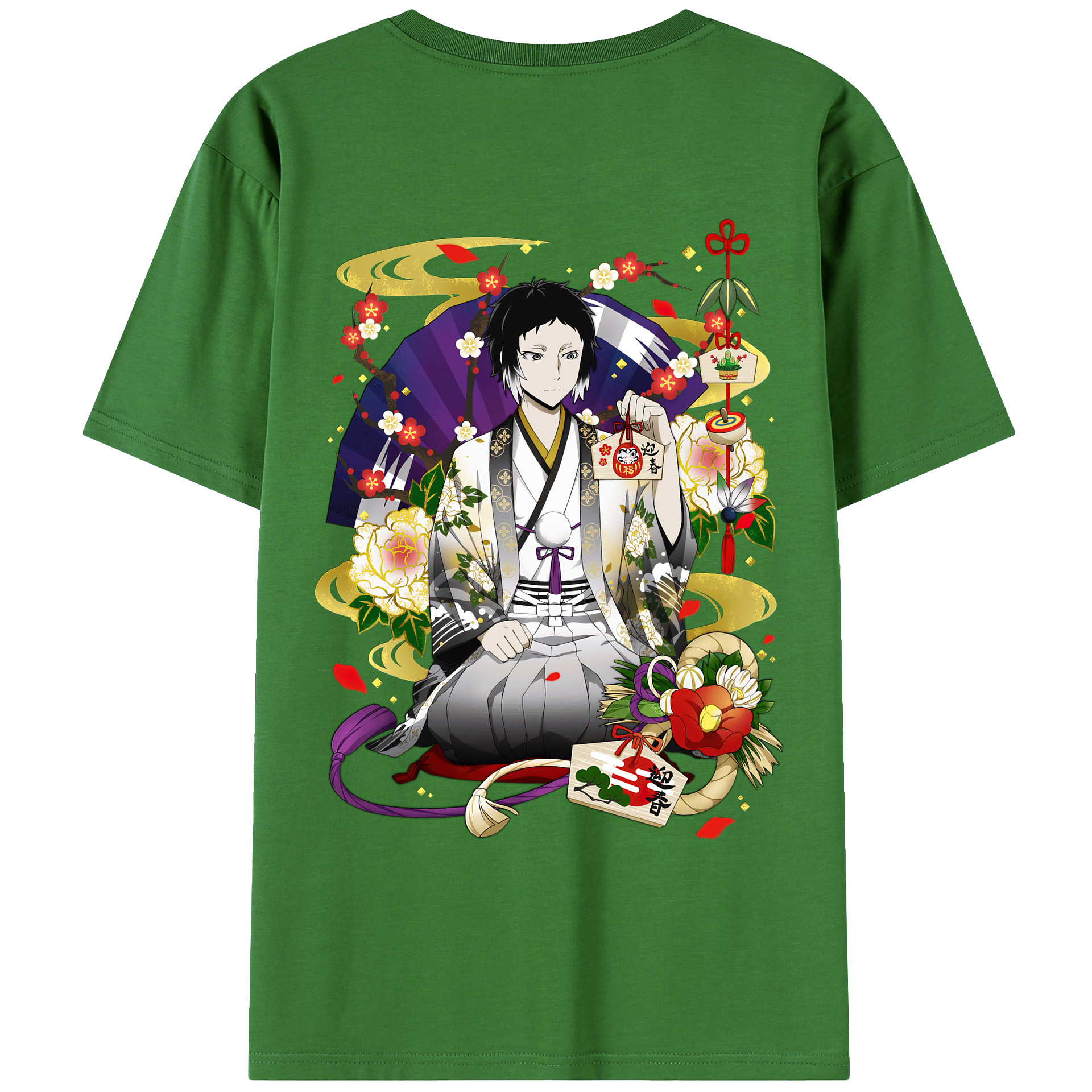 （画像用） 文豪ストレイドッグス Bungo Stray Dogs レディース半袖Tシャツ(バックプリント)